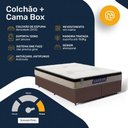 Ver imagem 5 de Cama Box + Colchão Gazin de Espuma D33 Pillow In Force Mid Queen 158 cm