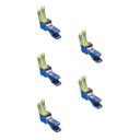 Ver imagem 3 de 05 Pé Calcador de Teflon Pesponto Compensado para Maquina Reta Industrial Lado Esquerdo 1mm Tcl-1/32