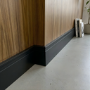 Ver imagem 1 de Kit 10 Barras Rodapé de Poliestireno 10cm X 2m Acabamento Moderno