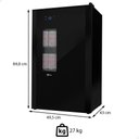 Ver imagem 3 de Cervejeira e Adega Fischer Infinity Multi Digital Preto 92l 220v Led 37200(105350)