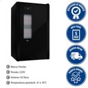 Ver imagem 2 de Cervejeira e Adega Fischer Infinity Multi Digital Preto 92l 220v Led 37200(105350)