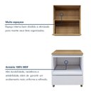 Ver imagem 6 de Cozinha Completa Modulada 2 Peças 1 Porta 1 Gaveta Norten Branco/Nature