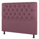 Ver imagem 2 de Cabeceira Cama Box Solteiro Nice 90cm Suede Rosê - Abmaza