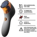 Ver imagem 3 de Kit Removedor Elétrico de Calos para Pés - Cinza