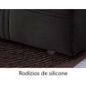 Sofá Retrátil E Reclinável 2,90m 5 Lugares Cinza - 2