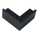 Ver imagem 3 de Conexão Emenda L De Quina Trovão Preto P/ Perfil Sobrepor Usina ST2871