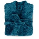 Ver imagem 2 de Roupão Adulto Microfibra Flannel Appel Pollo Azul Noturno