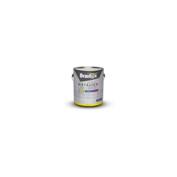 Tinta Esmalte sintético 3,6L Dourado Brasilux Metálico - 1