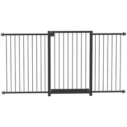 Grade Portão Pet Bebê Divisor Ambiente 143 a 148 Cm Preto - 6