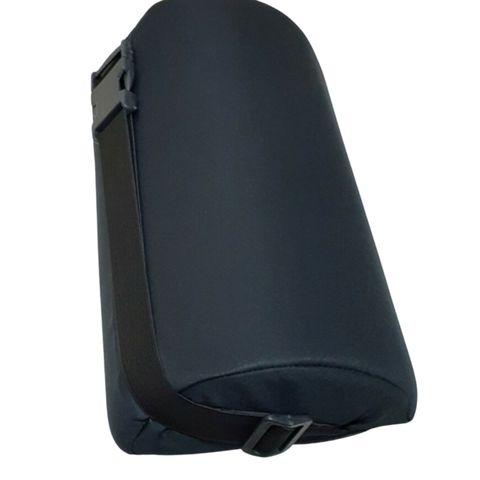 Apoio Lombar Formato Meia Lua com Elástico de Fixação