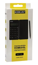 Ver imagem 3 de Calculadora Dobravel 10 Digitos Tablet de Escrita Lcd Preta Kokay Ck-100
