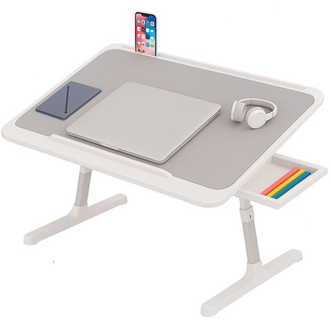 Mesa para Notebook Dobrável Portátil para Laptop Cama Sofá Regulagem de Inclinação