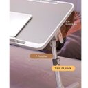 Ver imagem 3 de Mesa para Notebook Dobrável Portátil para Laptop Cama Sofá Regulagem de Inclinação