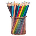 Ver imagem 1 de Porta Lápis para Escritório Mesa Estudos Home Office / Rosê Gold