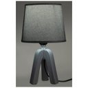 Ver imagem 4 de Abajur Luminária Quarto Sala Mesa de Cabeceira Decoração Ambiente / Abj622 - Cinza