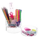 Ver imagem 3 de Organizador de Mesa em Acrílico para Lápis Escritório Estudos / Org-604