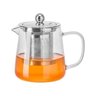 Bule Chaleira De Vidro Com Infusor Aço Inox Para Chá 450Ml - 2