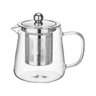 Bule Chaleira De Vidro Com Infusor Aço Inox Para Chá 450Ml - 1