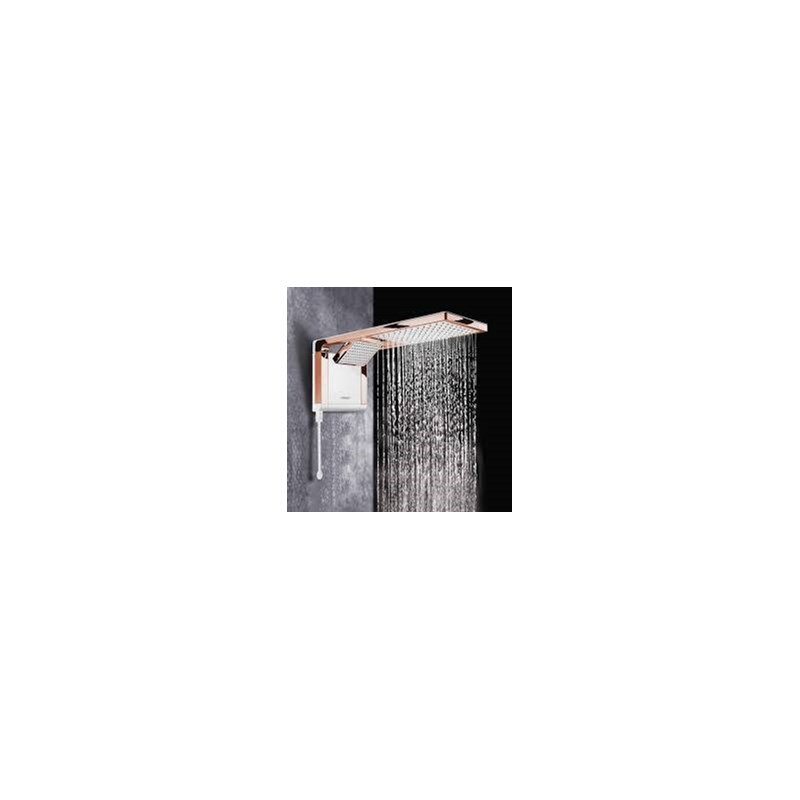 Chuveiro Acqua Duo Branco/rose Gold 127v 5500w Lorenzetti - 3