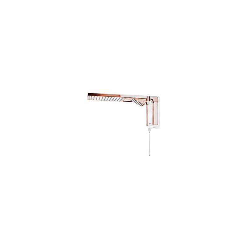 Chuveiro Acqua Duo Branco/rose Gold 127v 5500w Lorenzetti - 4