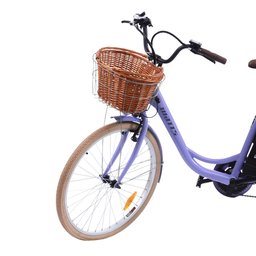 Bicicleta Elétrica Bw2 Aro 26 Retrô 350w Roxo Watts - Vm100px [reembalado] Vm100px - 2
