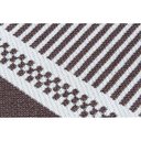 Ver imagem 5 de Kit 3 Peças Tapete Cozinha Passadeira Antiderrapante Domani:Corsia Marrom/3 Peças