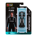 Ver imagem 2 de Miniatura F1 2025 Mercedes W16 #63 Russel 1:64 Bburago