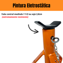 Ver imagem 3 de Par de Cavaletes Automotivos Tipo Preguiça 2 Toneladas para Suporte de Veículos Aço