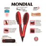 ESCOVA ALISADORA MONDIAL MAGIC BRUSH ION EA-01 VERMELHA 2V - 1