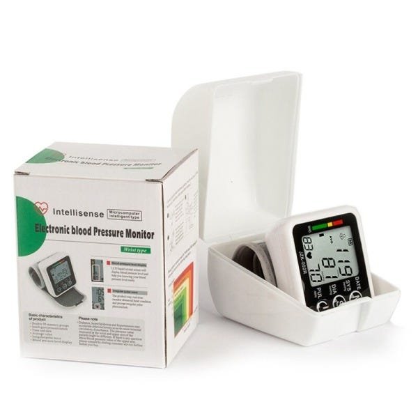 Esfigmomanômetro Digital Medidor Pressão Arterial Voz - 3