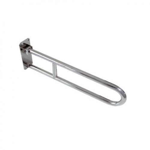 Barra de Apoio para Banheiro Articulada 77cm Inox - Geris - 1