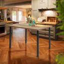 Ver imagem 6 de Mesa de Jantar Retangular 4 Lugares 110 Cm Preto Carvalho