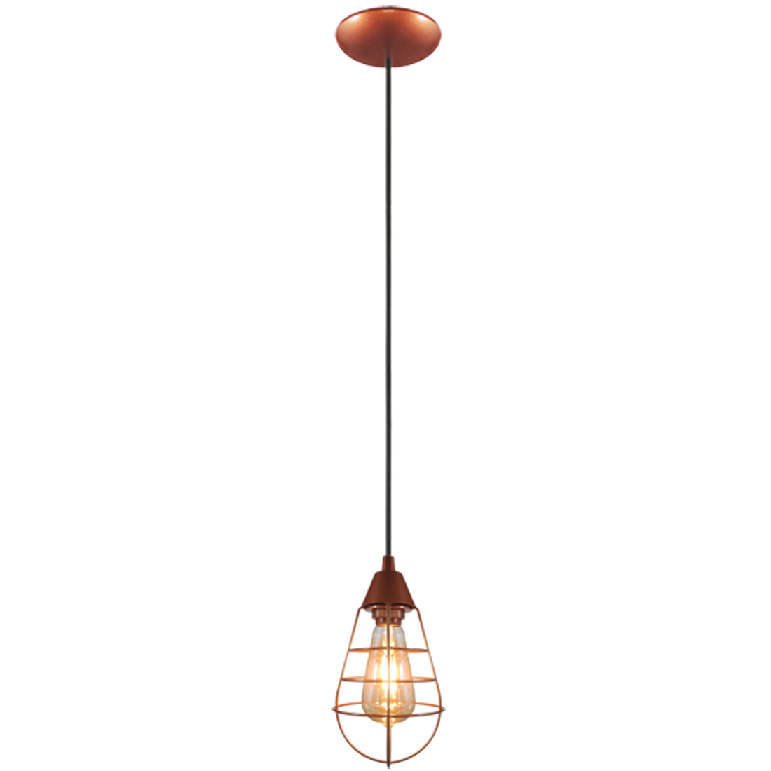 Cupula de Aramado Lampshape Cobre para Pendentes e Abajures - 3