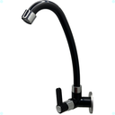 Ver imagem 1 de Torneira Cozinha Parede Giratória Bica Móvel Abs 1/4 de Volta Único