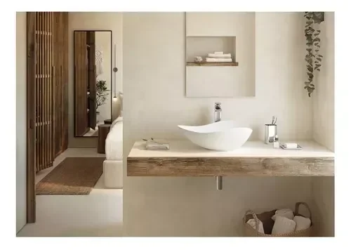 Cuba de Apoio 375*540 Ruy Ohtake Blanco Mate Roca - 3