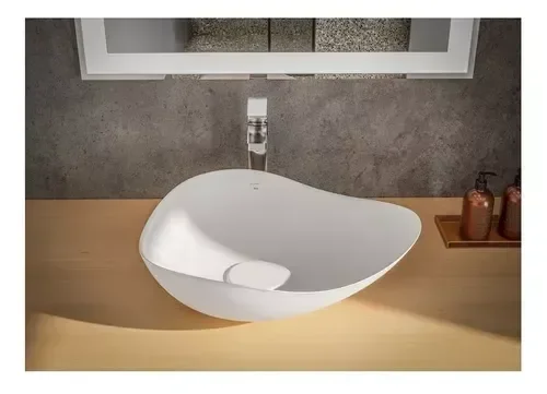 Ver imagem 2 de Cuba de Apoio 375*540 Ruy Ohtake Blanco Mate Roca