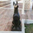 Ver imagem 7 de CACHORRO DOBERMANN O PAR ESCULTURA FERRO FUNDIDO PRONTO ARTES