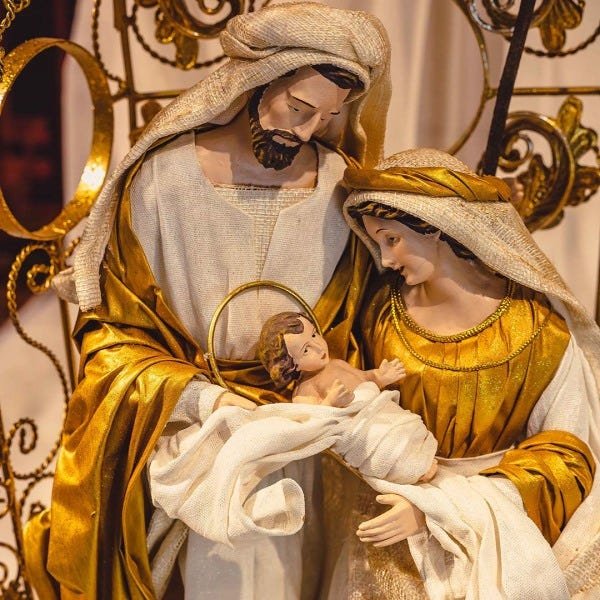 Sagrada Família com Altar 70 cm | Linha Sacra Formosinha - 4