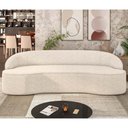 Ver imagem 7 de Sofá 3 Lugares para Sala de Estar Living 210cm Theo D06 Linho Pérola - Mpozenato