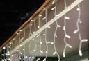 Ver imagem 3 de Kit 3 Cascatas 400 Leds 10m Branco Morno a Prova de Agua Fio Branco 220v