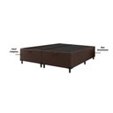 Ver imagem 3 de Cama Box Com Baú Queen 1,58M Marrom Marrom