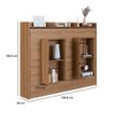 Ver imagem 7 de Cama de Casal Articulável Horizontal com Nichos Mel