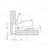 Dobradiça Click Slow Reta 165G - Fgvtn - 3