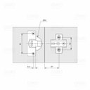 Ver imagem 4 de Dobradiça Click Slow Reta 165G - Fgvtn