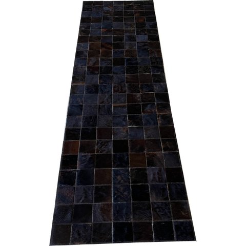 Tapete De Couro marrom exótico escuro 0,70x2,30 S/b pç 10x10