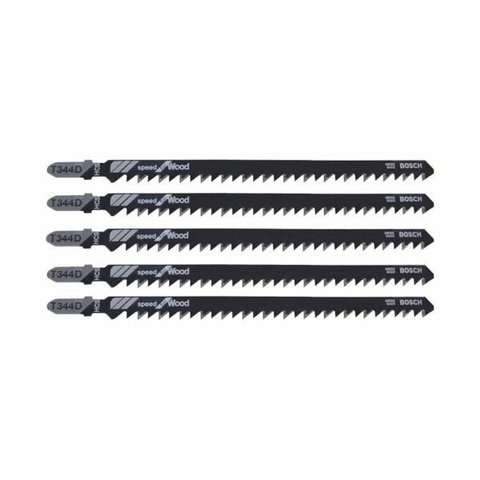Lamina Serra Tico-Tico T344D Speed For Wood 5 Un - Bosch