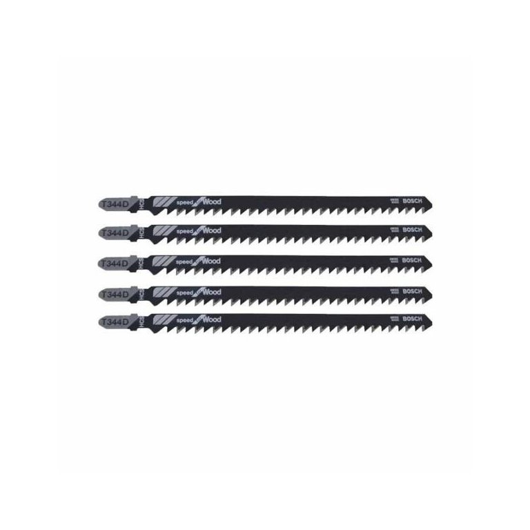 Lamina Serra Tico-Tico T344D Speed For Wood 5 Un - Bosch