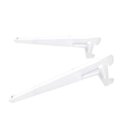 Ver imagem 2 de Suporte com Aba para Prateleira Branco 300Mm