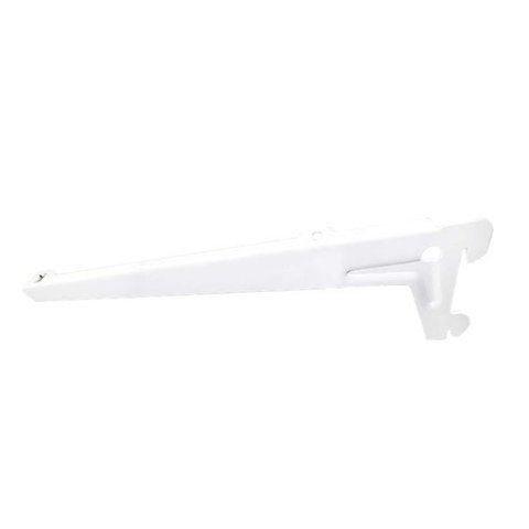 Suporte com Aba para Prateleira Branco 300Mm