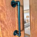 Ver imagem 1 de Puxador de Porta Tubular em PVC 1/2 x 35cm Kit com 2 Unid - Madareli